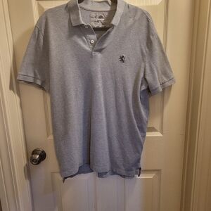 Express Light Gray Polo Shirt